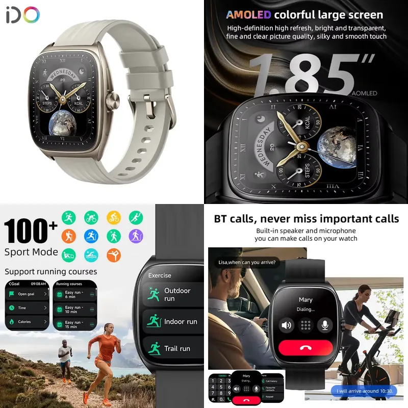 Smartwatch Watches Smart - Producent smartwatchów męskich 2025, modny zegarek