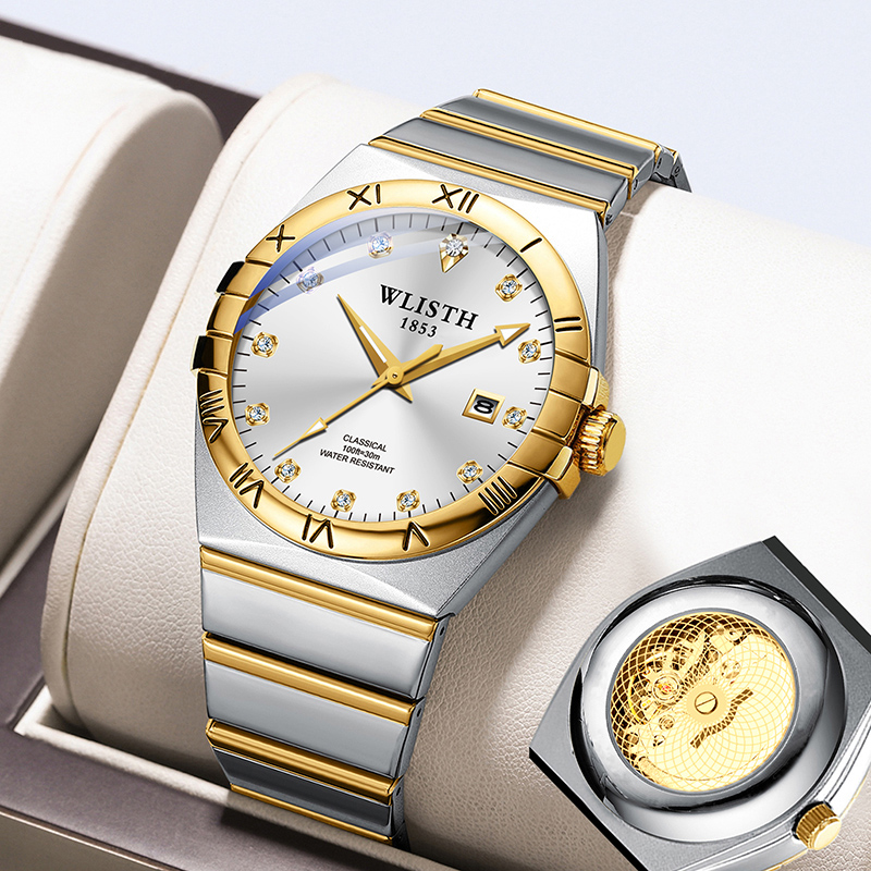 Smartwatch Watches Gift For Men - Luksusowy męski zegarek kwarcowy biznesowy zegarek