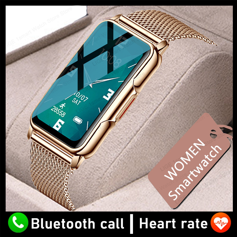 Smartwatch Watches For Women Brands - LIGE damski inteligentny zegarek monitorowanie stanu