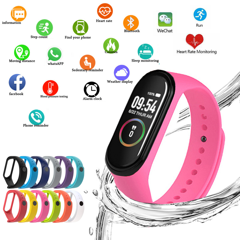 Smartwatch Watches For Women Brands - M4 inteligentne zegarki sportowe opaski na