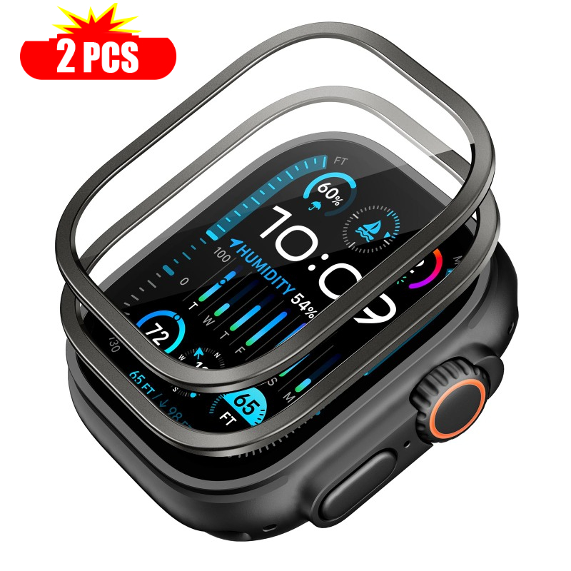 Smartwatch Watches Gift For Men - 2 szt. Szkła hartowanego do Apple