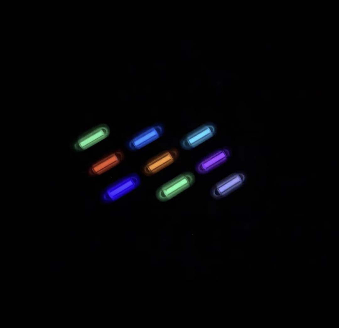 Tritium Gas Tube - 8 paczek 2 * 6 mm
