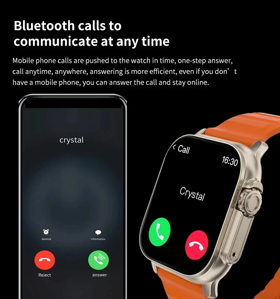 Nowy Smartwatch T10 Ultra 49mm – Smartwatch New Watches For Women recenzja i cena