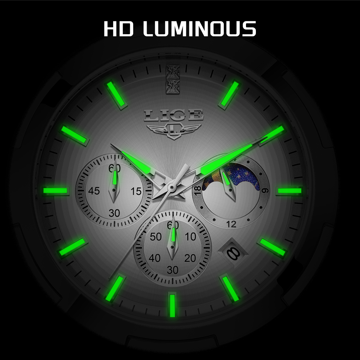 Zegarek damski LIGE, luksusowa – Smartwatch Watches For Women Brands recenzja i cena