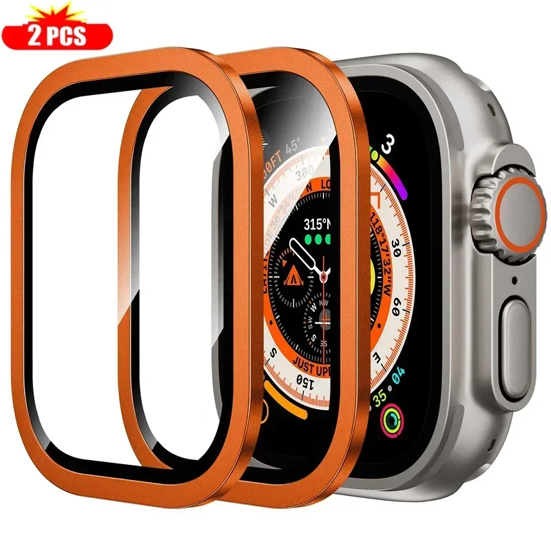 2 SZT. Tytanowa Metalowa Ramka – Smartwatch Watches Gift For Men recenzja i cena