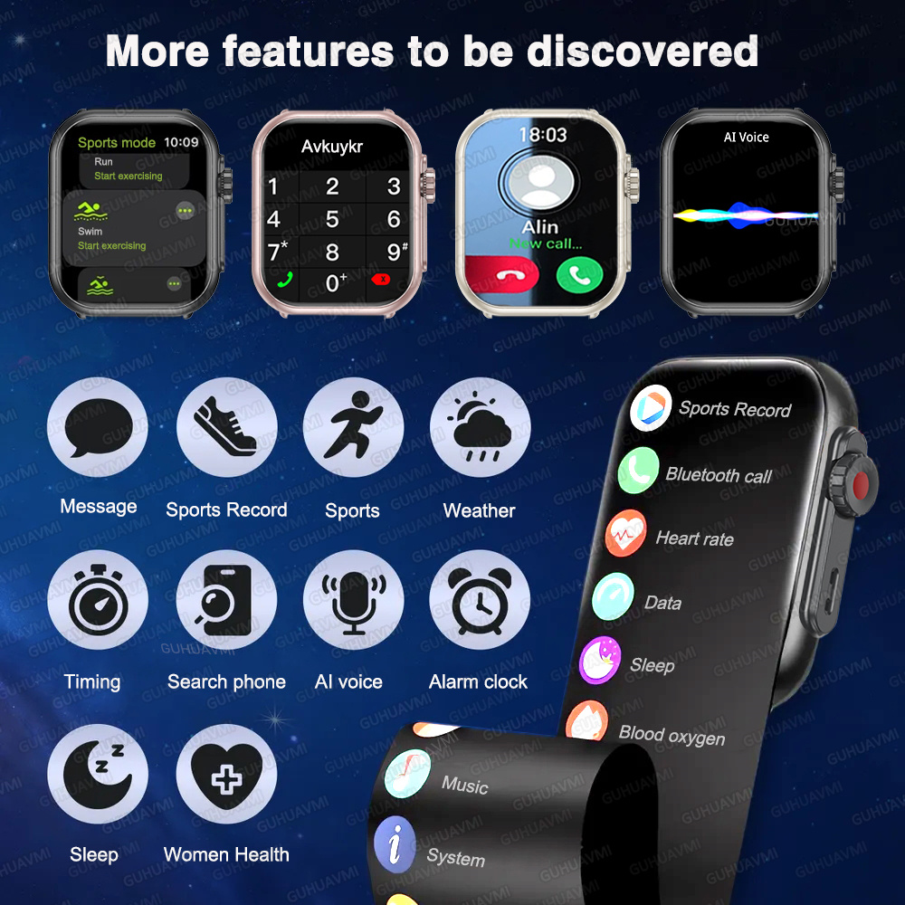 Dla IOS Watch Ultra 2 SE Mężcz – Smartwatch Watches For Women Brands recenzja i cena