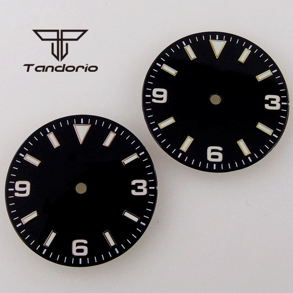 Tarcza zegarka 29mm czarno-nie – Luminous Dial Face recenzja i cena