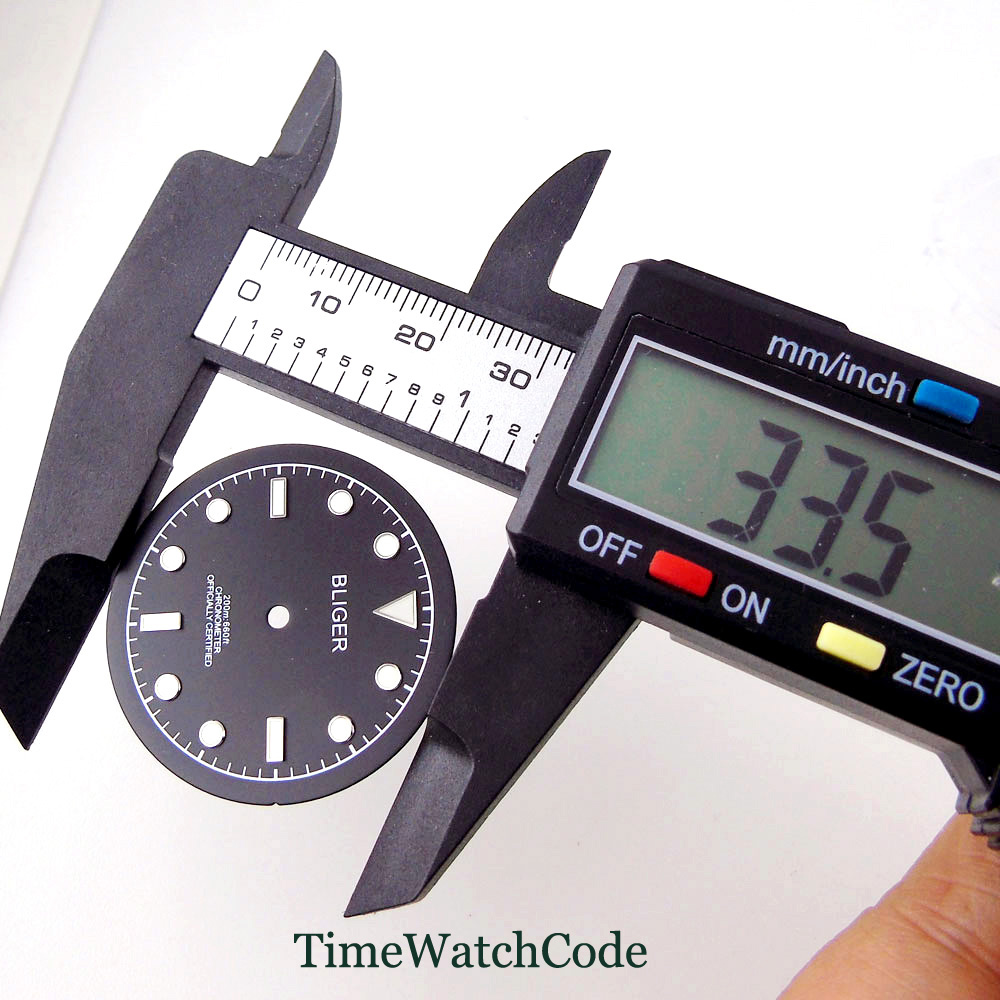 Tarcza zegarka 33,5 mm pasując – Luminous Dial Face recenzja i cena