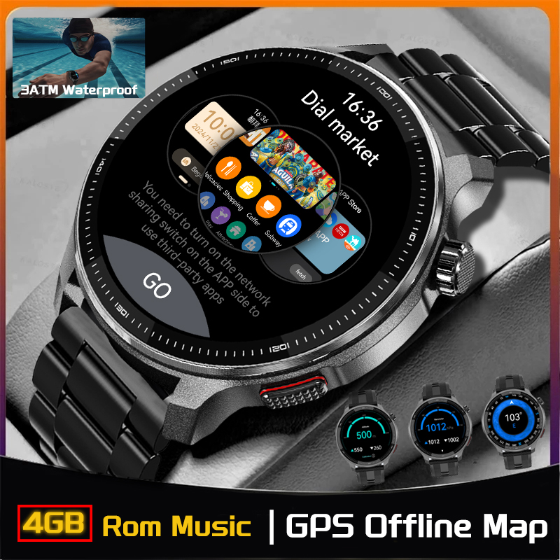 NOWY Smartwatch z pamięcią 4G, – Hybrid Smartwatch recenzja i cena