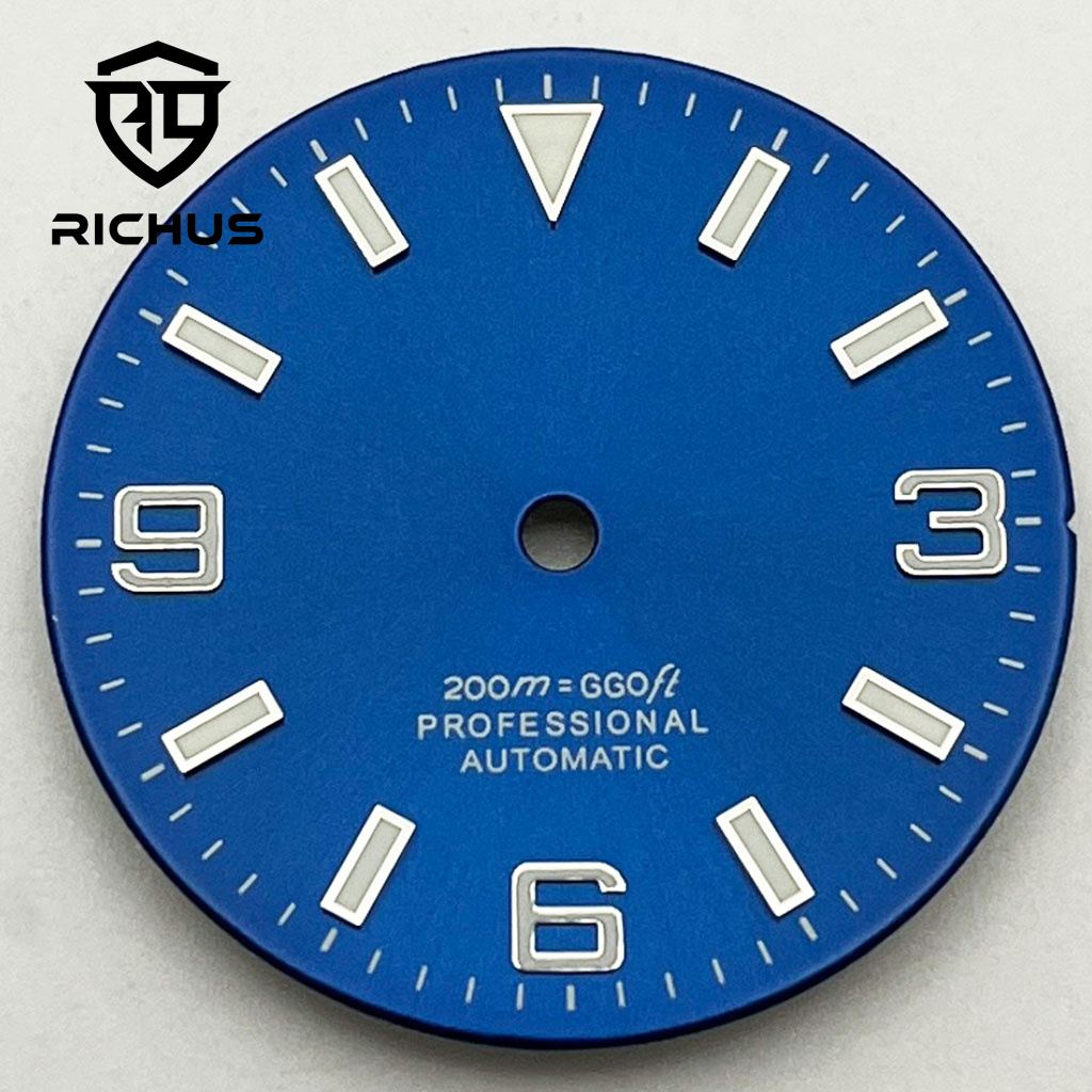 Tarcza zegarka RICHUS 29mm, po – Luminous Dial Face recenzja i cena