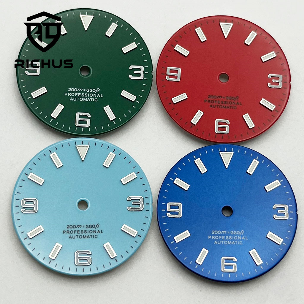 Tarcza zegarka RICHUS 29mm, po – Luminous Dial Face recenzja i cena