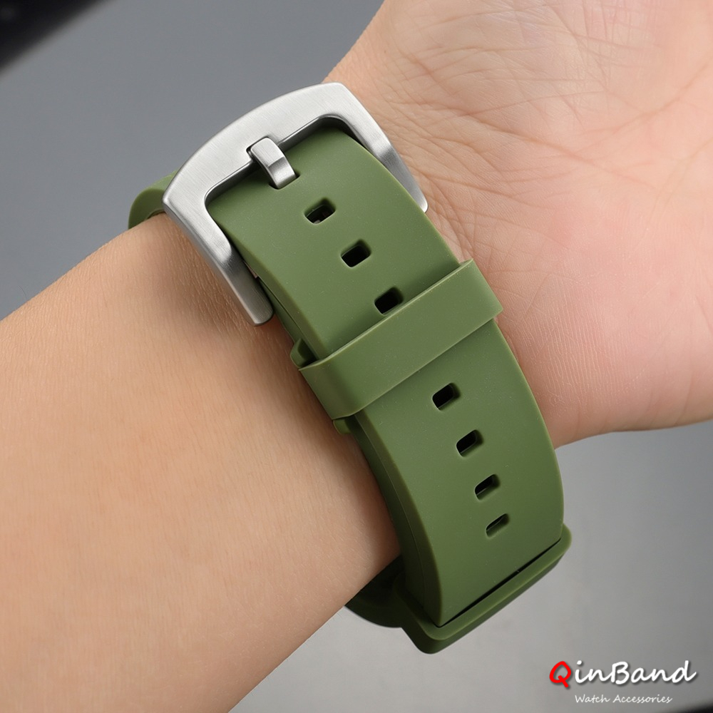 20 mm, 22 mm – silikonowy pase – Seiko Watches Smartwatch recenzja i cena