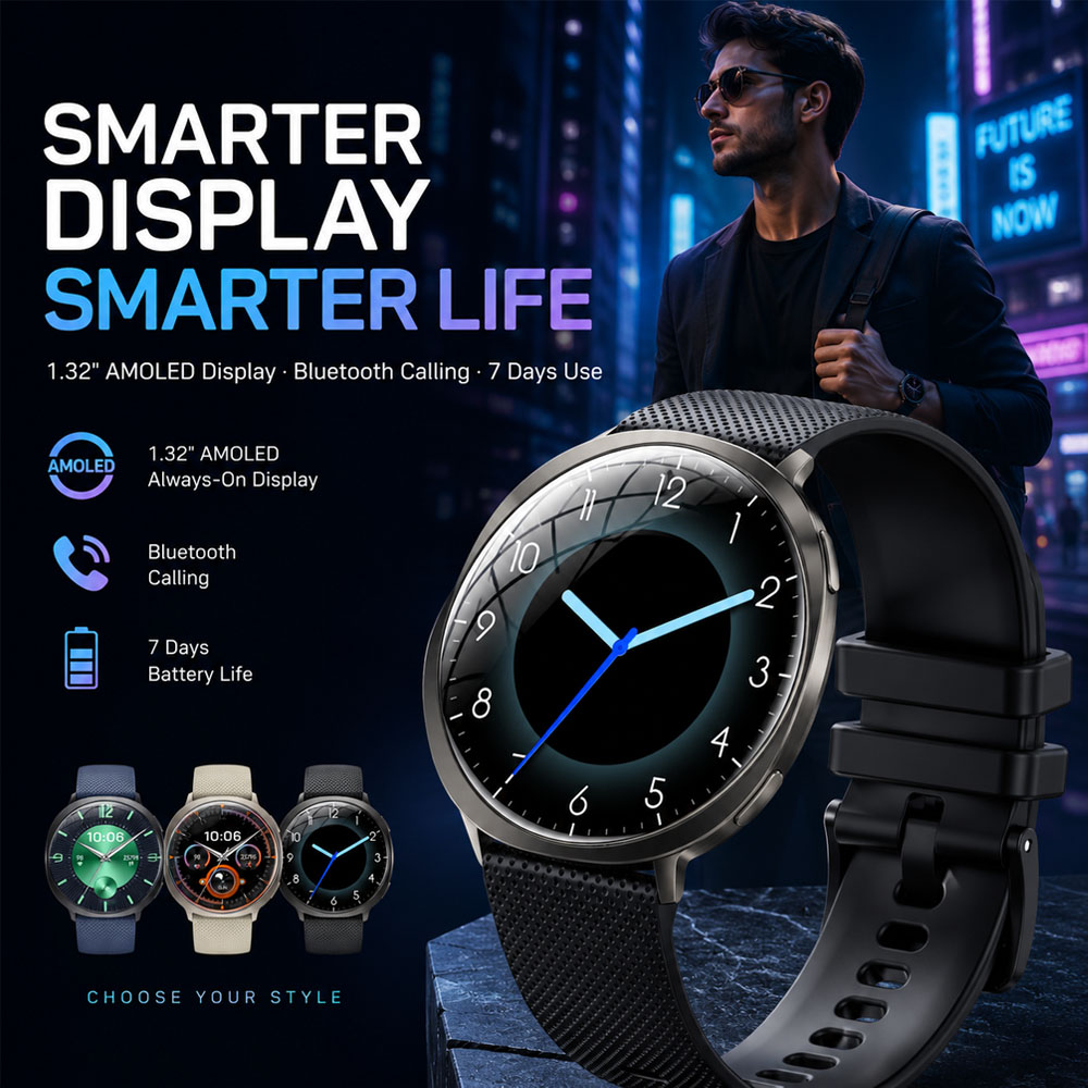 2026 Premium Smartwatch AMOLED – Hybrid Smartwatch recenzja i cena