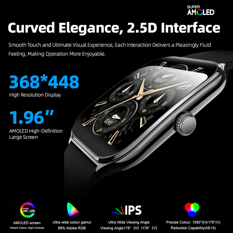 Nowy ultracienki smartwatch dl – Smartwatch New Watches For Women recenzja i cena