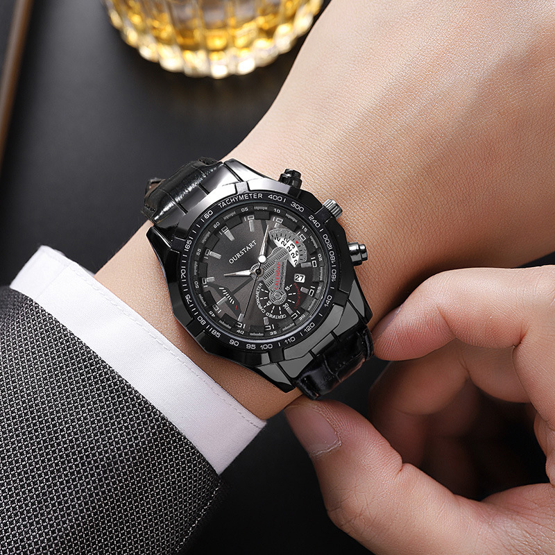 Męskie zegarki kwarcowe z kale – Smartwatch Watches Gift For Men recenzja i cena