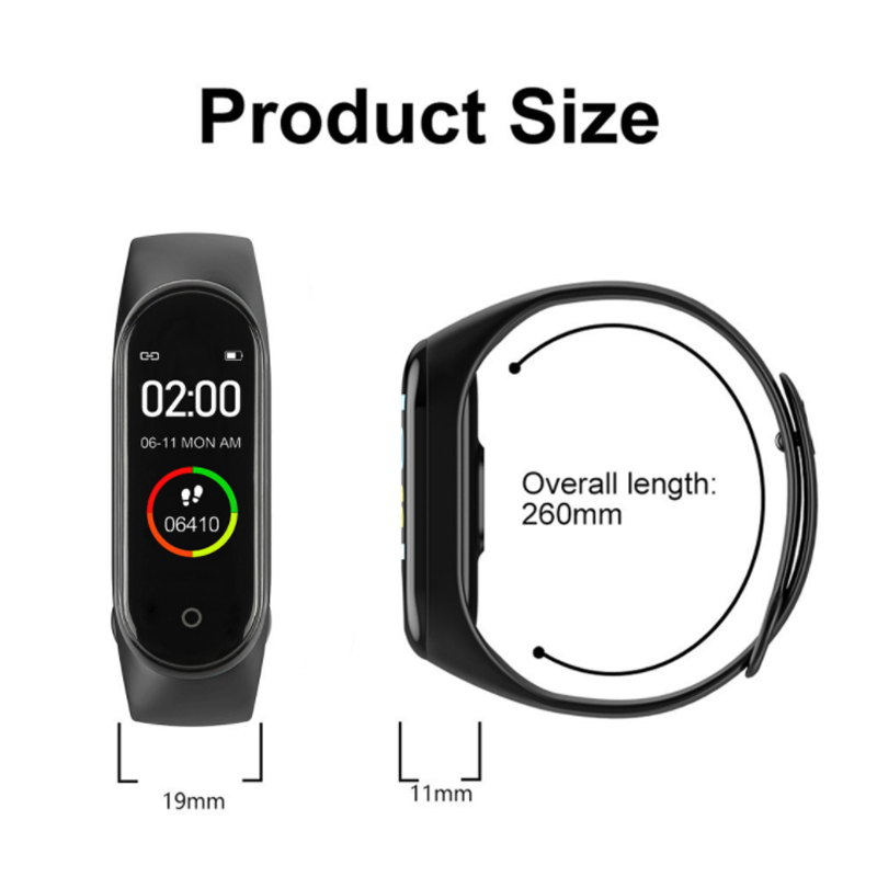 M4 inteligentne zegarki sporto – Smartwatch Watches For Women Brands recenzja i cena