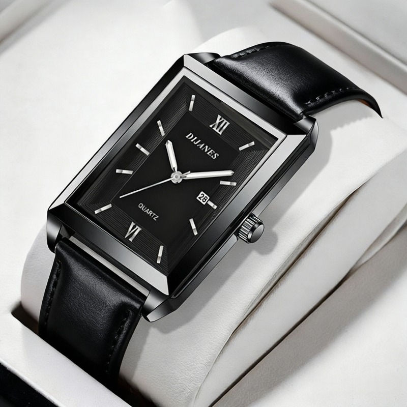 Męskie zegarki skórzane casual – Smartwatch Watches Gift For Men recenzja i cena