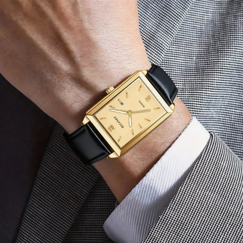 Męskie zegarki skórzane casual – Smartwatch Watches Gift For Men recenzja i cena