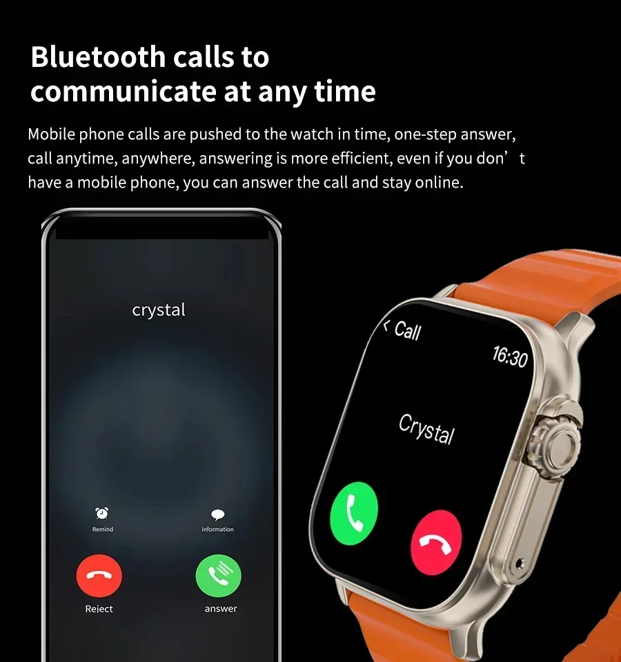 Nowy Smartwatch Serii 9 PK HK8 – Smartwatch New Watches For Women recenzja i cena