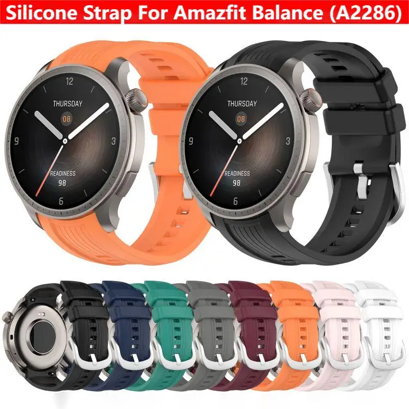 Silikonowy pasek do smartwatch – Smartwatch Watches Amazfit recenzja i cena
