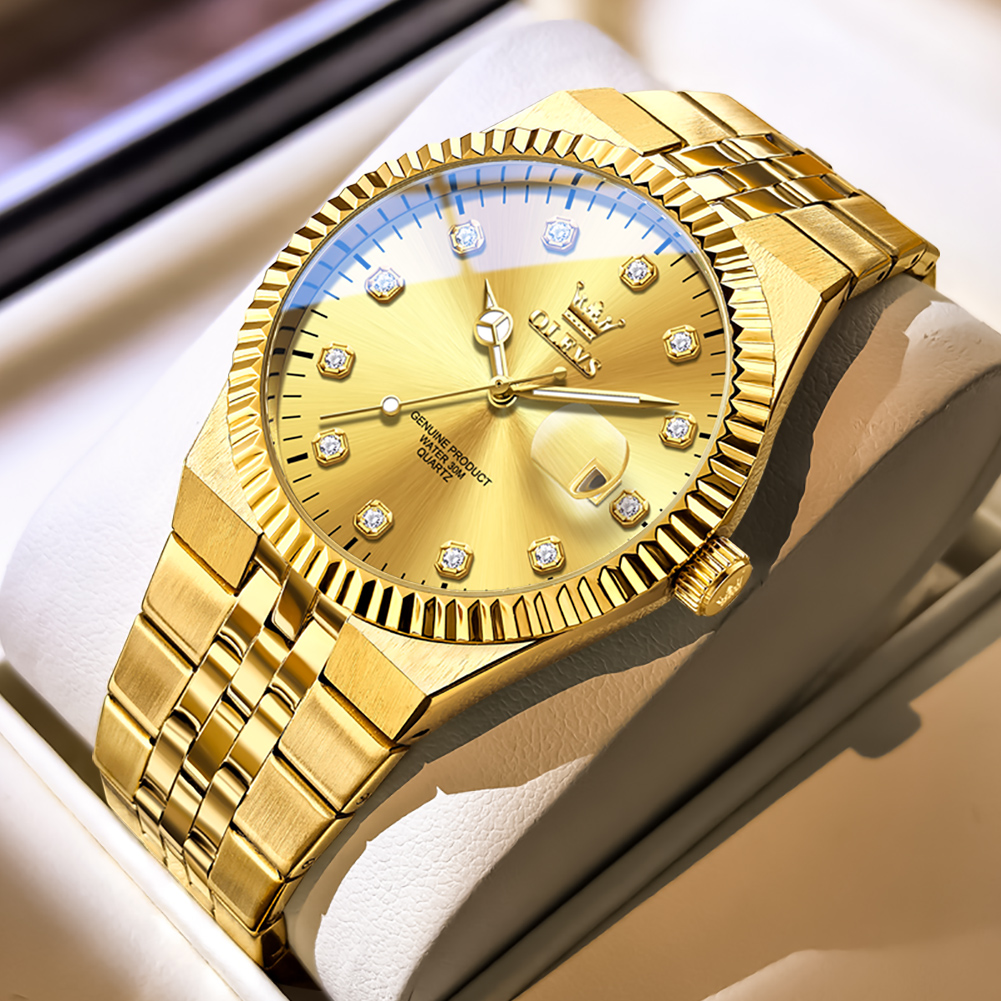 OLEVS Nowy Modny Zegarek Męski – Smartwatch Branded Watches For Men recenzja i cena