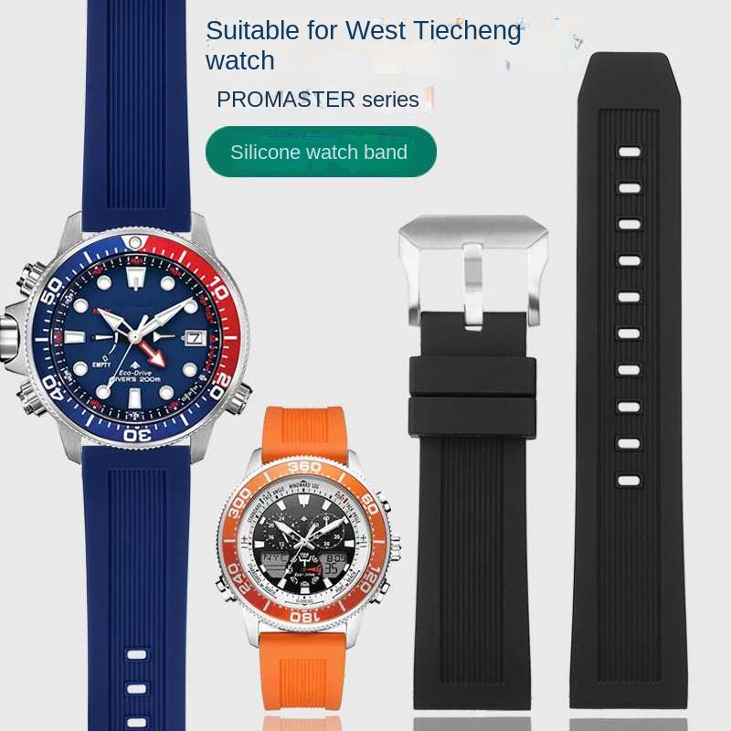 Silikonowy zegarek opaska 20mm – Citizen Watch Promaster recenzja i cena