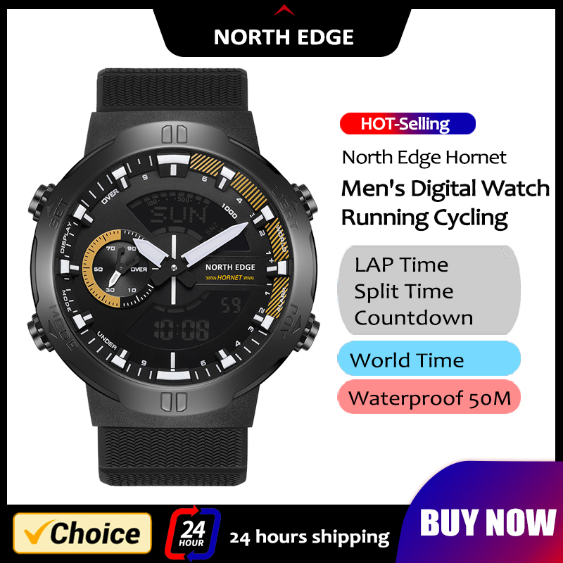 NORTH EDGE męski inteligentny  – Hybrid Smartwatch recenzja i cena