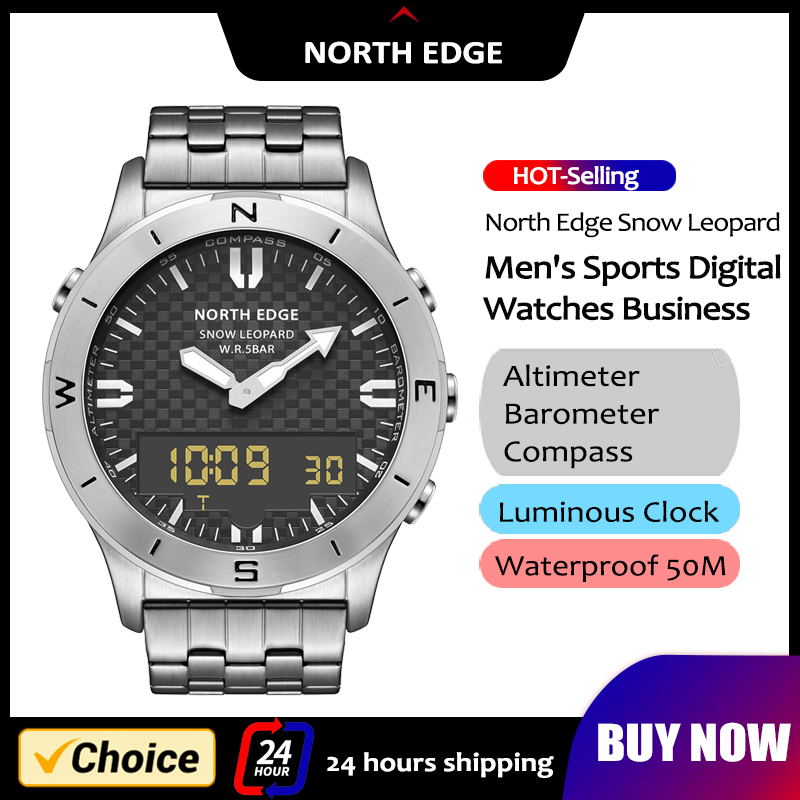 NORTH EDGE męski sportowy zega – Hybrid Smartwatch recenzja i cena